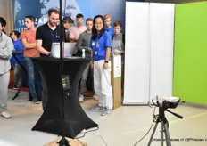 PATS Indoor drone solutions gaf ook een demo op het event.